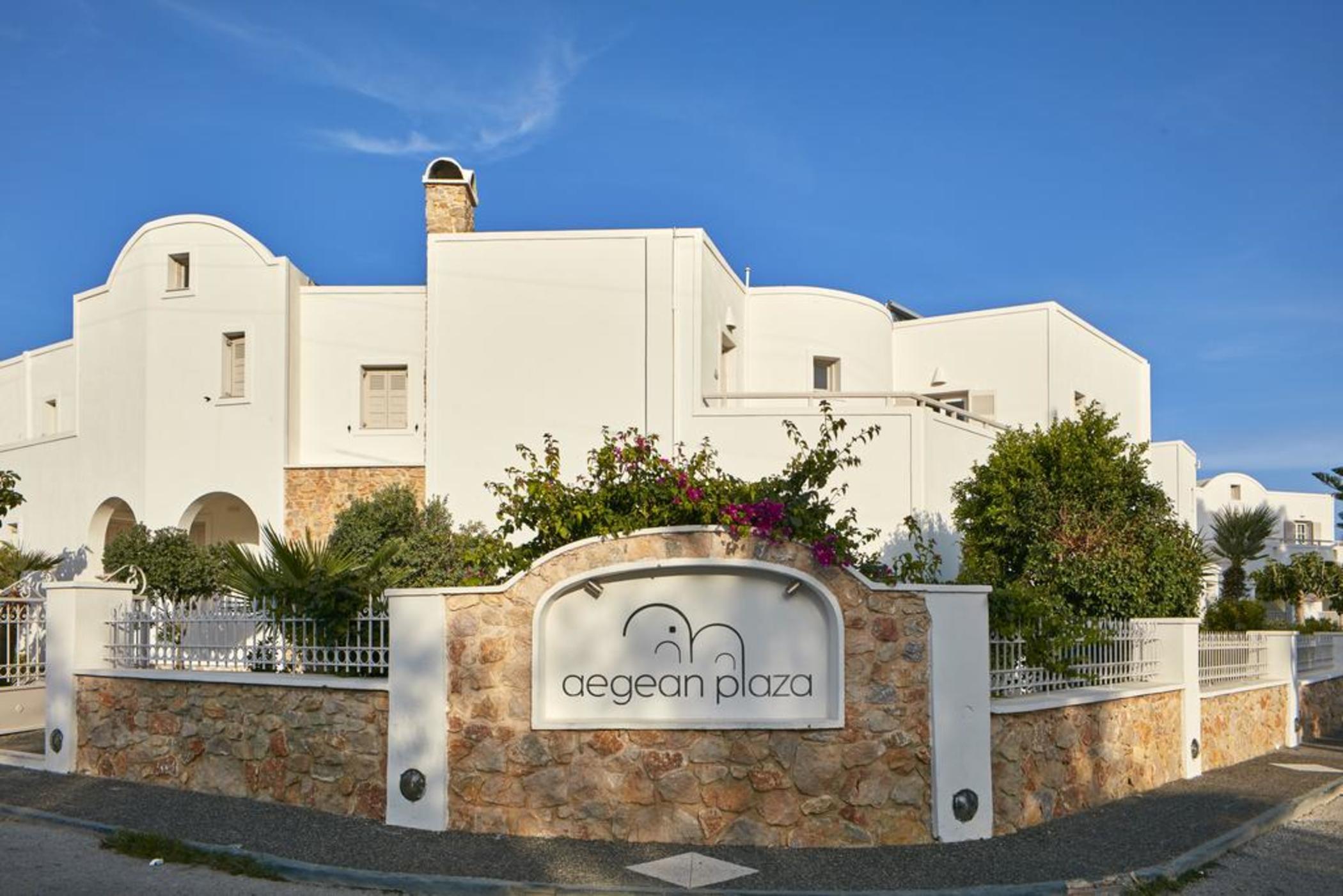 Aegean Plaza Hotel Kamári Eksteriør billede