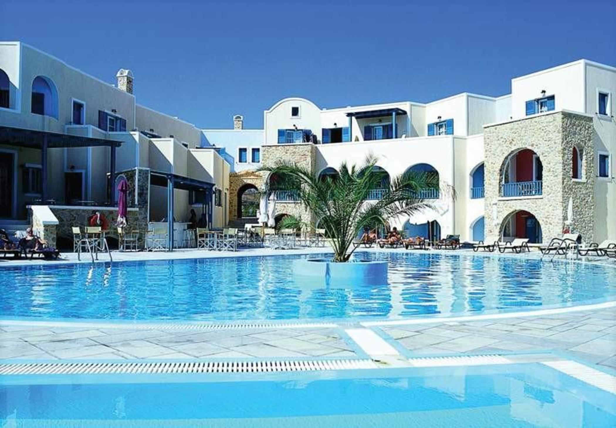 Aegean Plaza Hotel Kamári Eksteriør billede