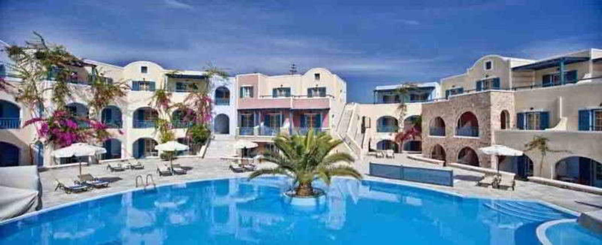 Aegean Plaza Hotel Kamári Eksteriør billede