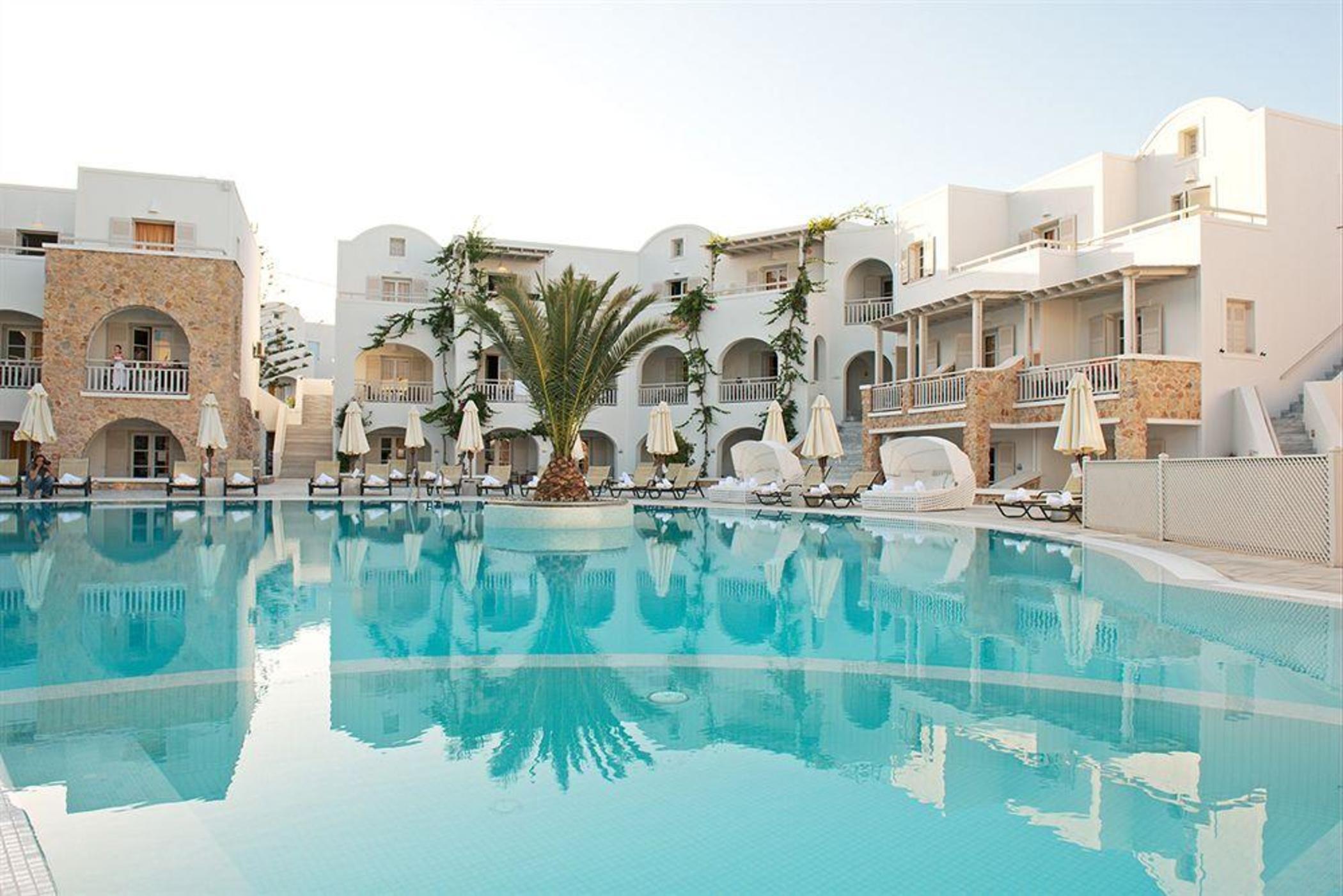 Aegean Plaza Hotel Kamári Eksteriør billede