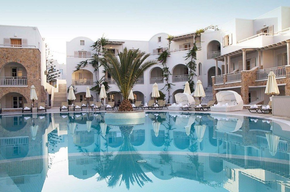 Aegean Plaza Hotel Kamári Eksteriør billede