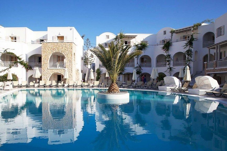 Aegean Plaza Hotel Kamári Eksteriør billede