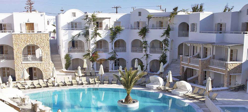Aegean Plaza Hotel Kamári Eksteriør billede
